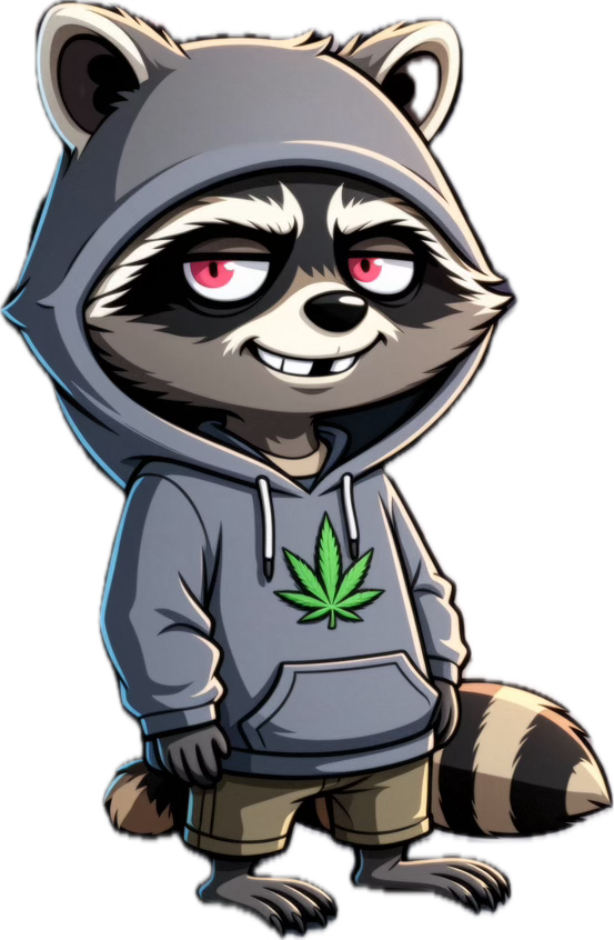 Rico the Reefer Raccoon
